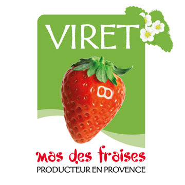 Viret mas des fraises, logotype, packaging, web design