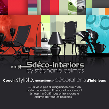 logotype sdeco interiors, WEB design